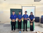 KHOA NGOẠI NGỮ - CHI ĐOÀN 27AV01 HOÀN THÀNH ĐẠI HỘI CHI ĐOÀN TRỰC THUỘC NHIỆM KỲ 2025-2026