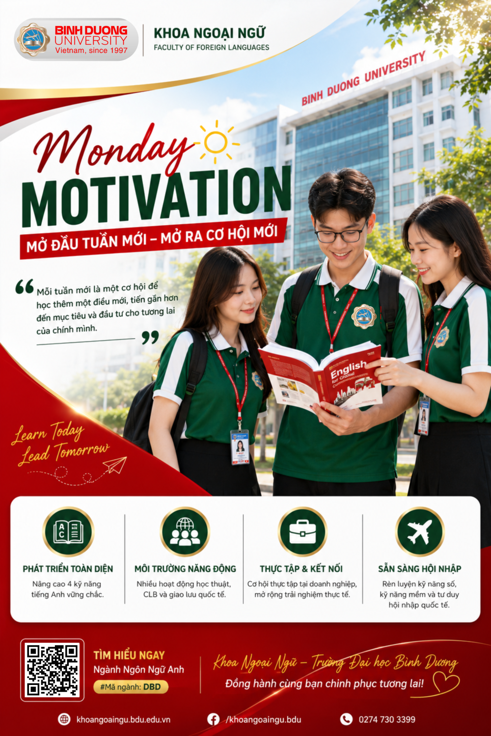 ​ MONDAY MOTIVATION | MỞ ĐẦU TUẦN MỚI – MỞ RA CƠ HỘI MỚI​